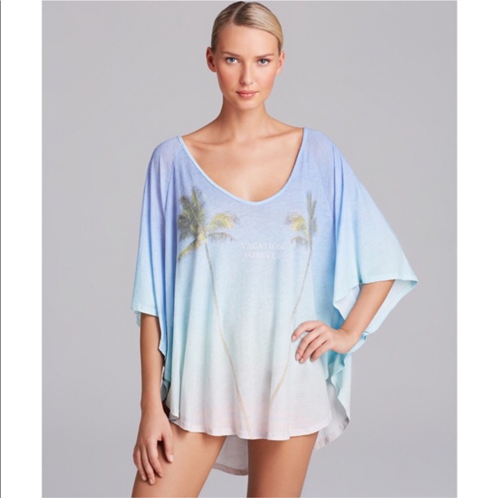 Wildfox Vacation Forever Swim Coverup Tunic - S